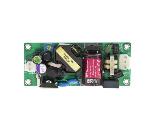 63-7380-54 TRACOPOWER 30W 1 Output Embedded Switch Mode Power Supply SMPS, 6A, 5V dc Medical Approved Open Frame TPP 30-105A-J
