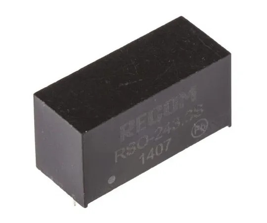 63-7356-79 Recom RSO 1W Isolated DC-DC Converter Through Hole, Voltage in 18 → 36 V dc, Voltage out 3.3V dc RSO-243.3S