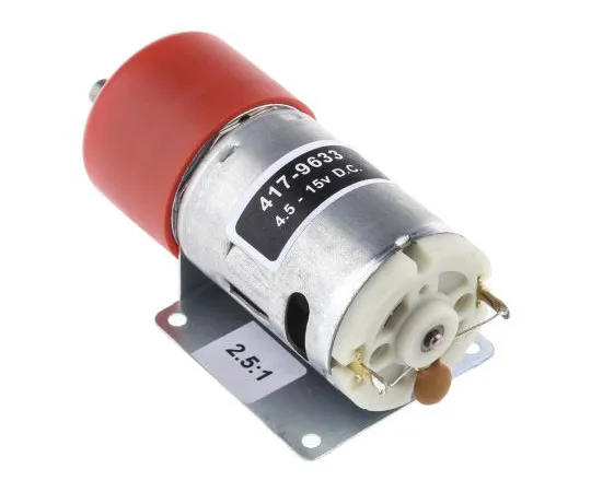 63-7533-97 RS PRO, 12 V dc, 500 gcm, Brushed DC Geared Motor, Output Speed 4819 rpm 417-9633