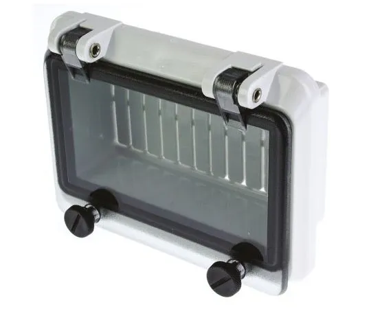 63-7476-54 RS PRO 127 x 47 x 93.5mm Inspection Window for *** with 46277-3, DIN 43880 297-1235