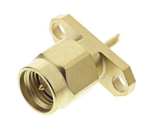 63-7474-40 Radiall Straight 50Ω Panel Mount SMA Connector, Solder Termination R125483000W