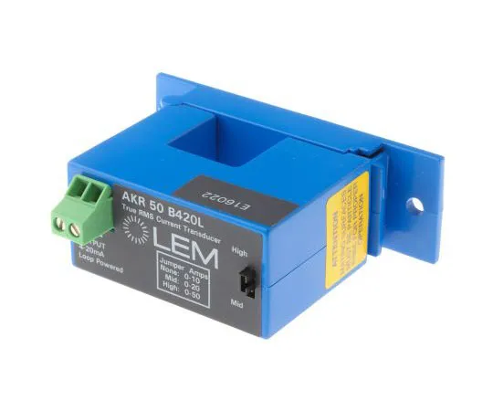 63-7548-36 LEM AKR Series Current Sensor, 50A nominal current, 4 → 20mA output current AKR 50 B420L