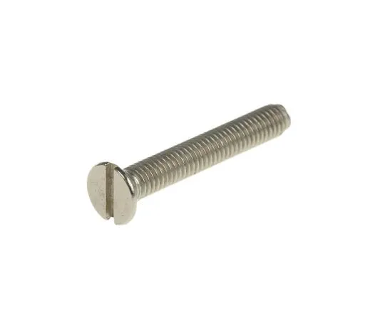 63-7380-66 RS Pro, M3 Countersunk Head, 20mm Stainless Steel Slot A4 3160.5 158-3360