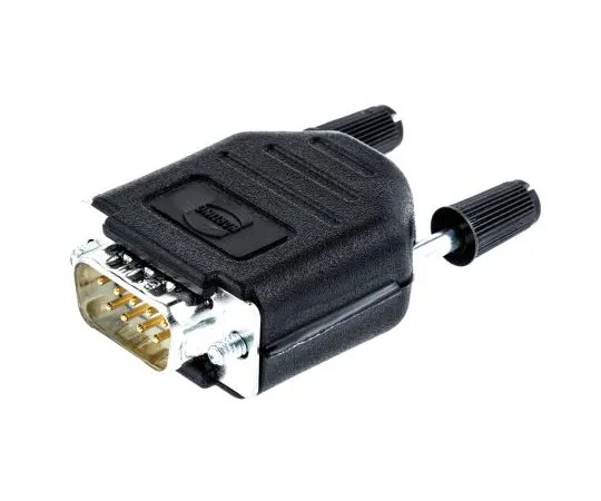 63-7482-58 9 Way D-Sub Plug Connector Kit With 5 x Backshells, 5 x Jack Screws, Inserts 6667009910599