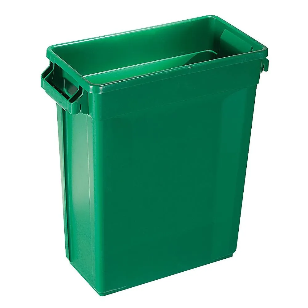 62-6615-97 Trust Slim Rectangle Container 87 L Green 1213