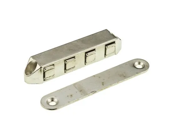 63-7473-08 RS PRO Screw Mounted Rectangular Die Cast Zinc Magnetic Door Catch, 8kg 293-7869