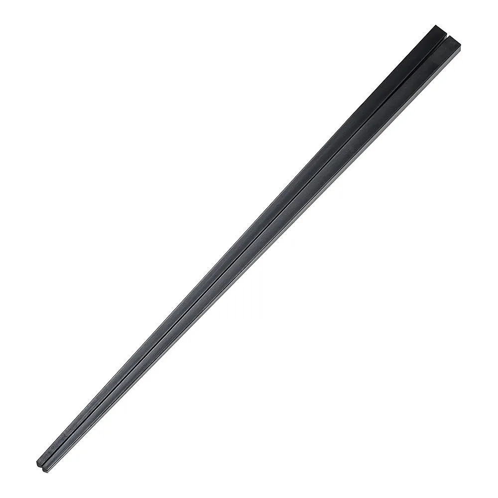 62-6725-66 New Ecolen Chinese Chopsticks Normal 23 cm Black (50 Pairs Included)