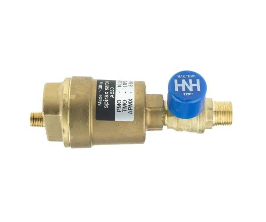 63-7509-38 Spirax Sarco Air Vent, AE30C 1/2 in BSP, 1/4 in BSP 175200