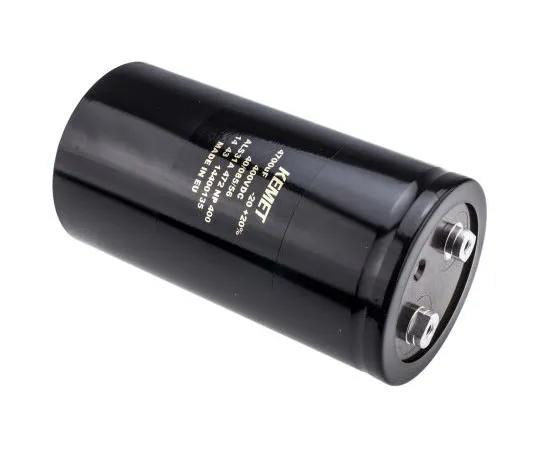 63-7517-14 KEMET 4700μF 400V dc Aluminium Electrolytic Capacitor, Stud Mount 77 x 146mm +85°C 77mm 146mm ALS31A472NP400
