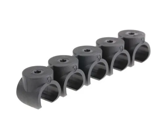 63-7424-69 Legris 5 Tubes Polymer Tube Clip, For Tube Diam. 12mm CLIP 12 00