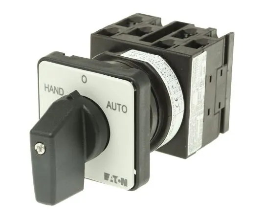 63-7473-66 Eaton, 3P 3 Position 45° Rotary Switch, 690 V ac, 20 A, Rotary Knob Actuator 78628224 &T0-3-15433/E/EZ-P1(RS294-7765)