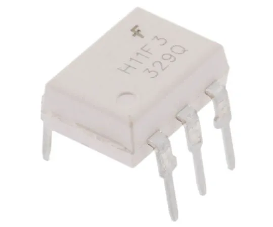63-7359-15 ON Semiconductor, H11F3M DC Input Transistor Output Optocoupler, Through Hole, 6-Pin PDIP H11F3M