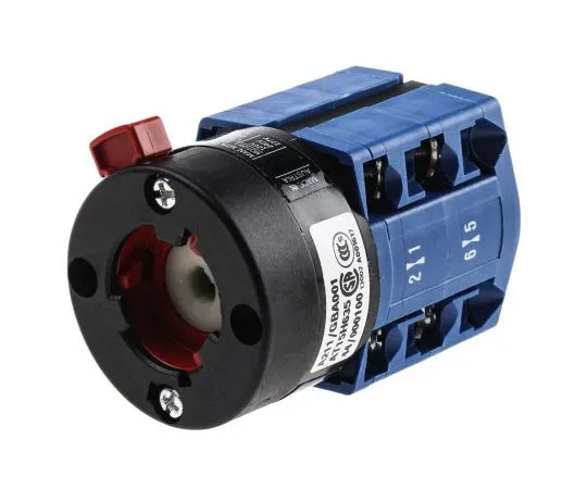 63-7485-93 Kraus & Naimer, DP 3 Position 60° Rotary Switch, 690 V, 20 A, Rotary Knob Actuator CG8A211/GBA001*FT
