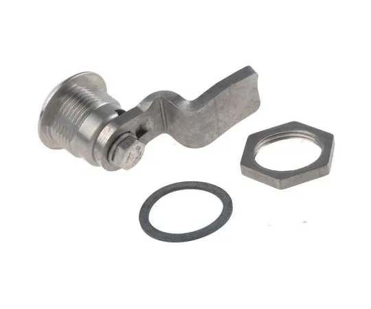 63-7497-88 Steinbach & Vollman Panel to Tongue Depth 32mm Stainless Steel Tumbler Lock, Key to unlock 6800449