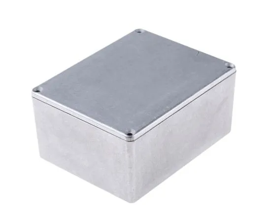 63-7508-30 Hammond 1590, Die Cast Aluminium Enclosure, IP65, Shielded, 119.5 x 94 x 56.5mm 1590WC
