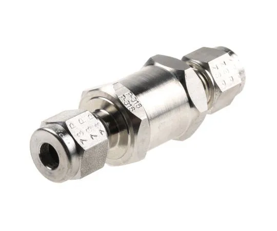 63-7539-99 Parker, 6 mm A-Lok Stainless Steel Inline Water Filter 4.05L/min M6A-F4L-50-SS
