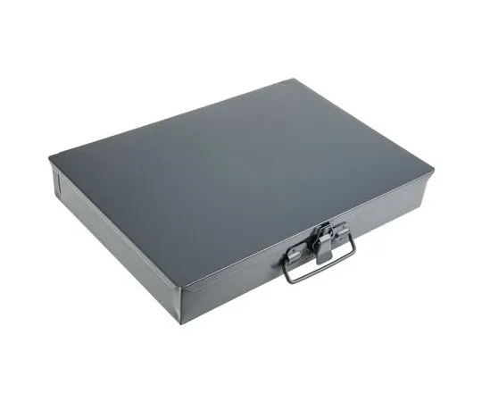 63-7480-95 Durham 12 Cell Grey Steel Compartment Box, 50mm x 339mm x 234mm 211-95