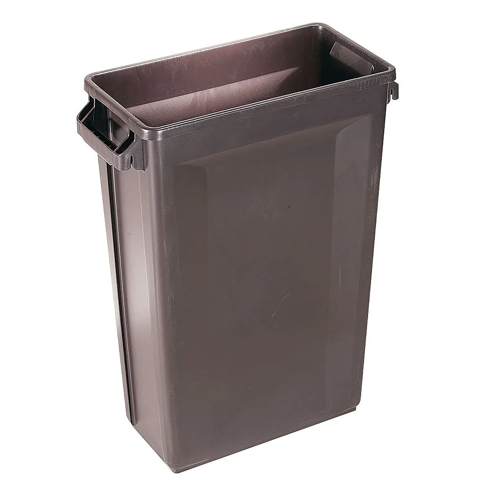 62-6615-99 Trust Slim Rectangular Container 87 L Brown 1213