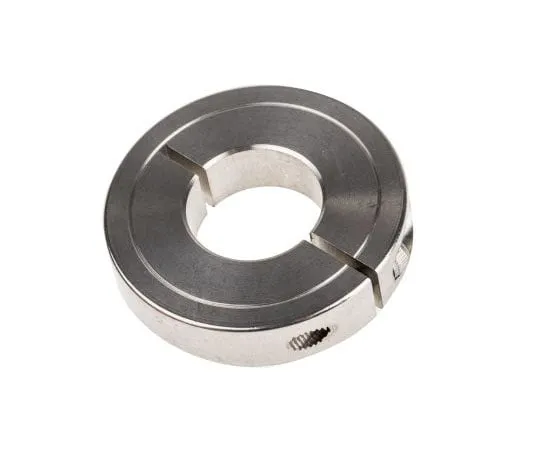 63-7404-24 Ruland Shaft Collar One Piece Clamp Screw, Bore 12mm, OD 28mm, W 11mm, Stainless Steel OF-MCL-12-SS