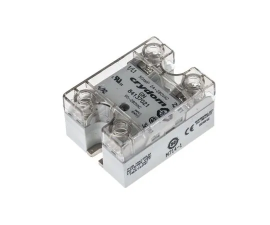 63-7391-75 Sensata / Crydom 50 A rms Solid State Relay, Zero Voltage Turn-On, Panel Mount, TRIAC, 280 V ac Maximum Load 84137021
