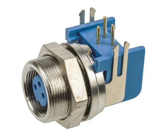 63-7454-44 TE Connectivity TRIAD™ 01 Series Subminiature Panel Mount Connector, 3 contacts Socket 5-1437719-4