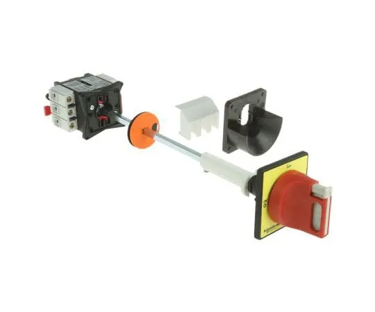 63-7541-16 3 Pole Panel Mount Non F***d Isolator Switch, 12 A, 7.5 kW, IP20, IP65 VCCD02