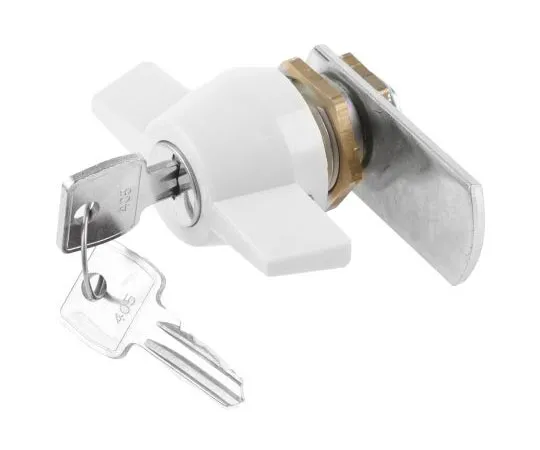 63-7489-87 Euro-Locks a Lowe & Fletcher group ******* Panel to Tongue Depth 13.2mm Plastic, Zamak Camlock, Key to unlock B90-03 (405E)