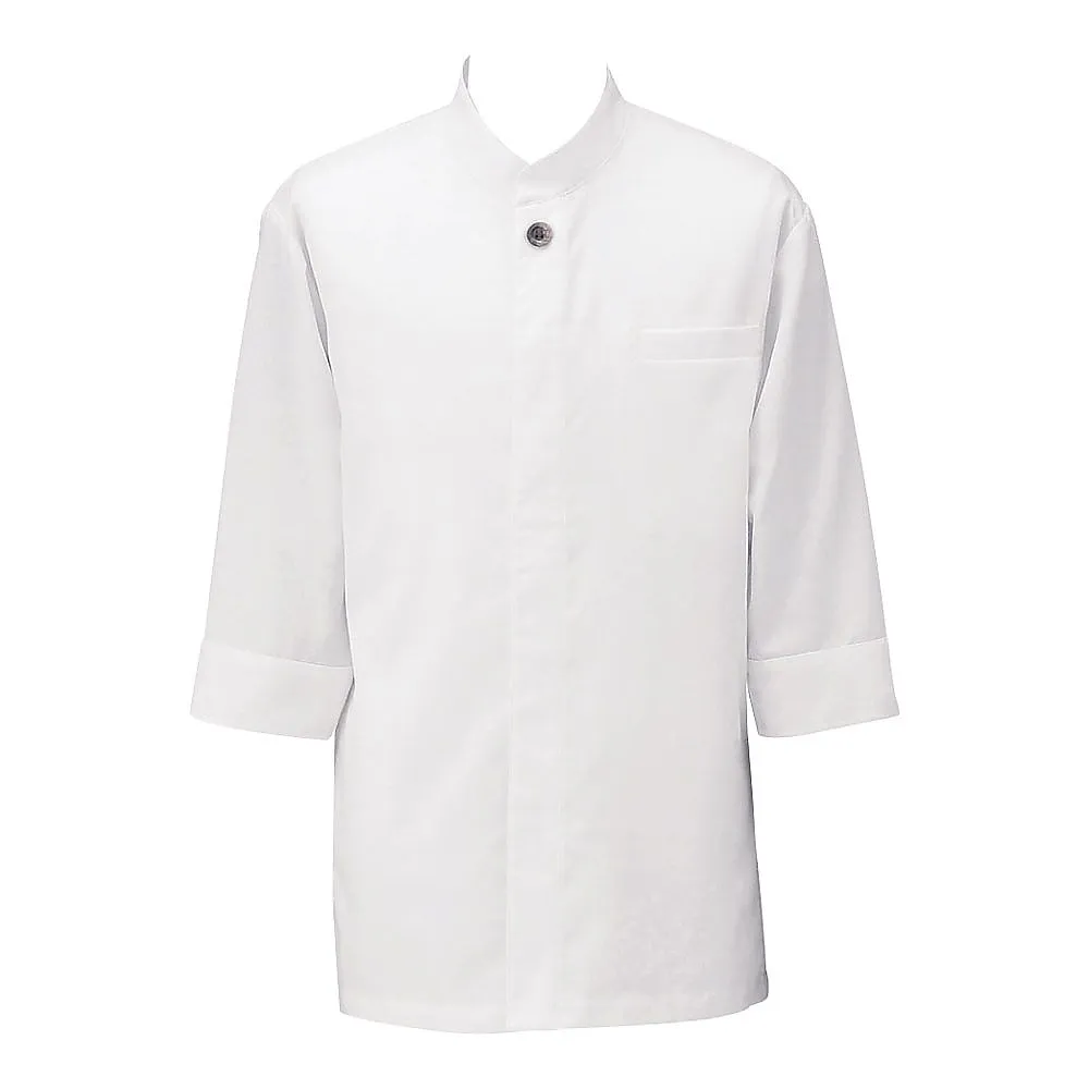 62-6639-14 Azek Japanese Coat Shirt, Single White S SLB910-1