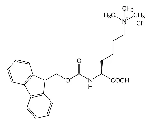 61-0387-83　［Discontinued］Fmoc-Lys(Me3cl)-OH 852112 5G　8521120005