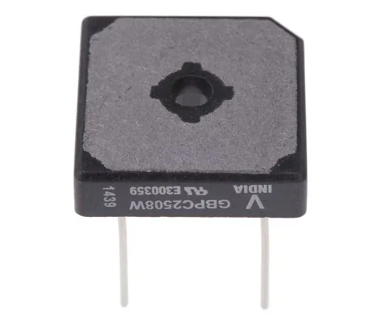 63-7523-41 Vishay VS-GBPC2508W, Bridge Rectifier, 25A 800V, 4-Pin GBPC-W VS-GBPC2508W