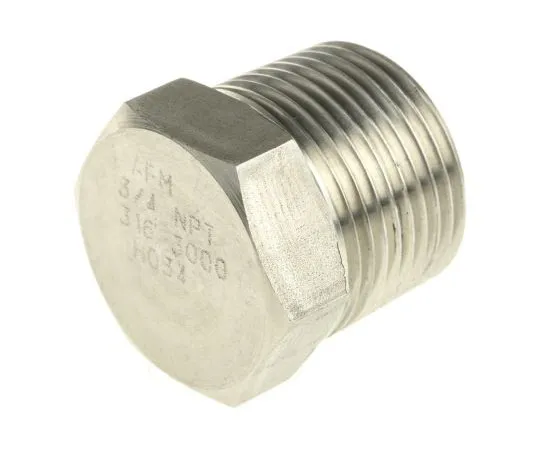 63-7431-82 RS PRO Stainless Steel Hexagon Plug 3/4in NPT(T) Male 222-6614