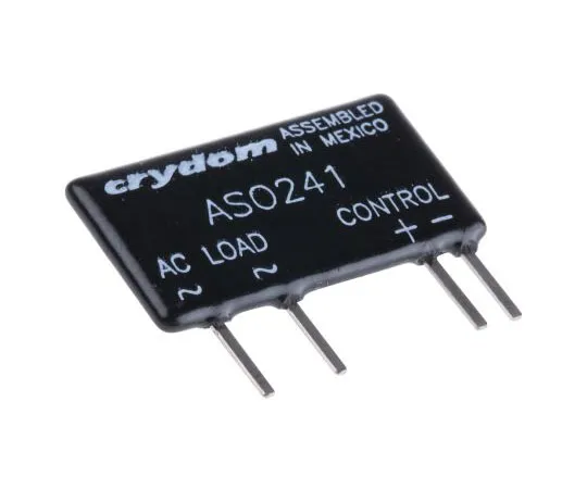 63-7429-45 Sensata / Crydom 1.5 A rms Solid State Relay, Zero Cross, PCB Mount, SCR, 280 V rms Maximum Load ASO241