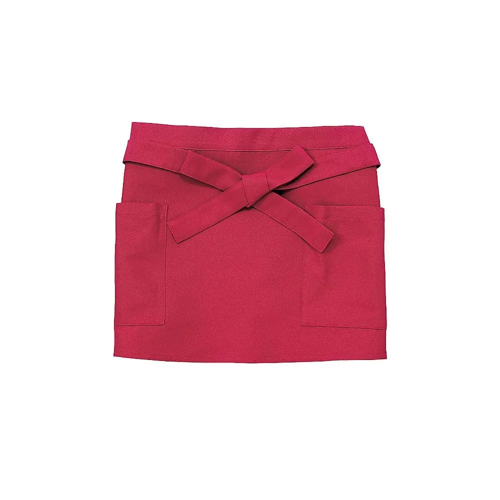 62-6641-31 Japanese Style Lower Waist Apron Bordeaux SB95