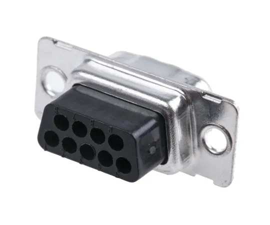 63-7454-71 ERNI TMC Series Straight Crimp D-sub Connector, Plug, 9 Pin 14177
