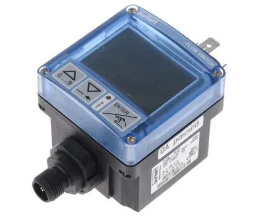 63-7511-61 Burkert, 2 → 1200 L/min Flow Controller, Cable Plug, Swivel 5-Pin M12 Plug, Relay, 12 → 30 V dc, 8 Digit 436475