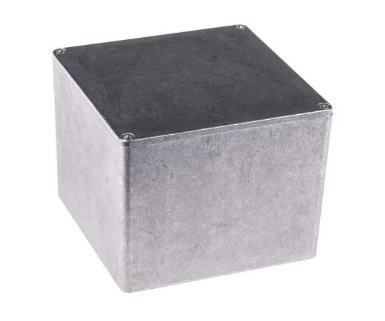 63-7499-80 Hammond 1590, Die Cast Aluminium Enclosure, IP54, Shielded, 120 x 120 x 93.8mm 1590V