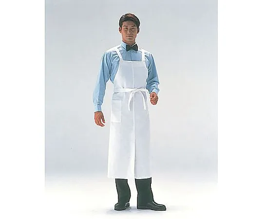 62-6644-15 Long Apron White SGL1208-2