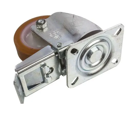 63-7542-13 LAG Braked Swivel Swivel Castor, 200kg Load Capacity, 100mm Wheel Diameter 19878 FR