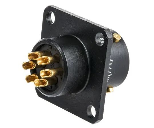63-7479-92 Amphenol 62LC Series Panel Mount Connector, 6 contacts Socket 62LC-12E10-06SN(771)