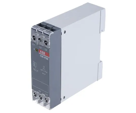 63-7546-01 ABB Phase Monitoring Relay With SPST Contacts, 380 → 440 V ac, 1, 3 Phase 1SVR550882R9500