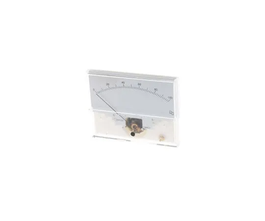 63-7417-96 Sifam Tinsley Analogue Panel Ammeter 100μA DC, 40.5mm x 91.5mm, ±1.5 % Moving Coil IS 11010