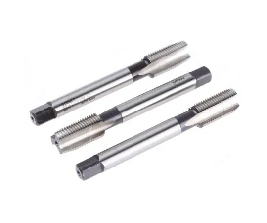 63-7442-87 Dormer 3 Piece 1/2 in UNF HSS Straight Flute Tap Set E524 1/2 X 20 SET