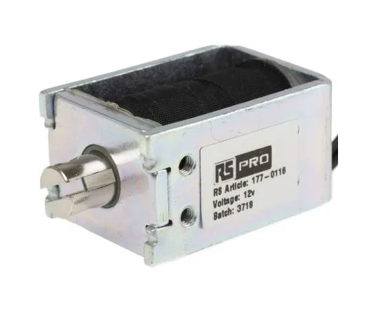 63-7406-83 Pull Action DC D-Frame Solenoid, 12 V 177-0116