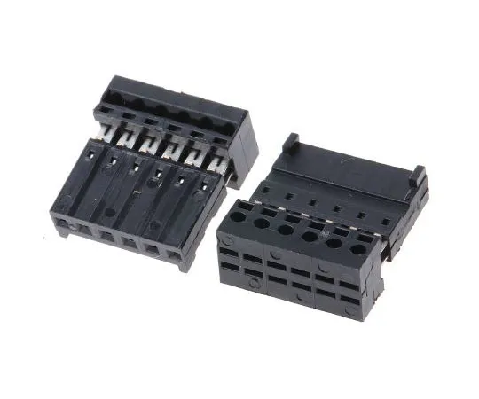 63-7414-12 Stelvio Kontek 6-Way IDC Connector Socket for Cable Mount, 1-Row 4782836106440