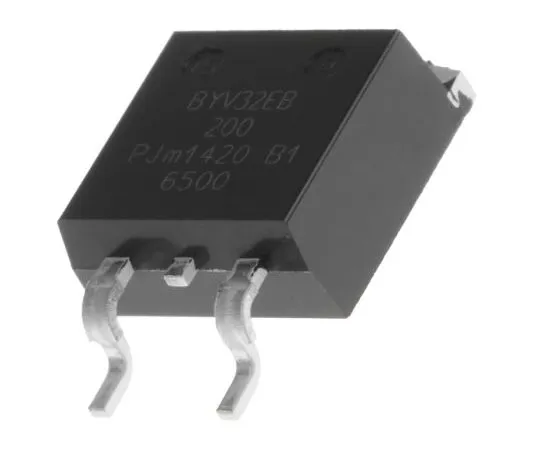 63-7549-20 WeEn Semiconductors Co., Ltd 200V 20A, Dual Silicon Junction Diode, 3-Pin D2PAK BYV32EB-200,118 BYV32EB-200,118