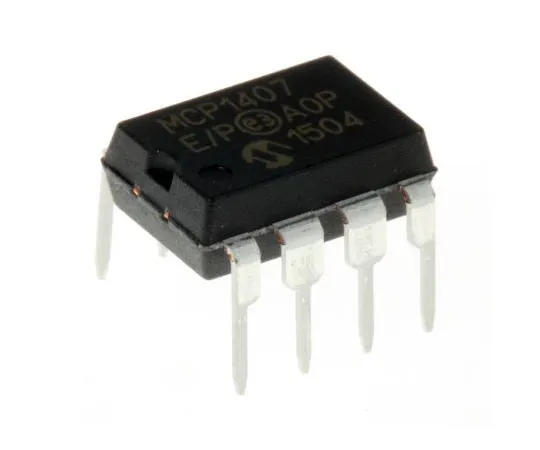63-7355-64 Microchip MCP1407-E/P Low Side MOSFET Power Driver, 6A 8-Pin, PDIP MCP1407-E/P