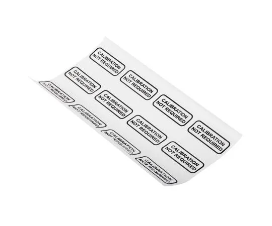 63-7376-97 RS PRO Adhesive Pre-Printed Adhesive Label-Calibration Not Required-. Quantity: 120 146-8972
