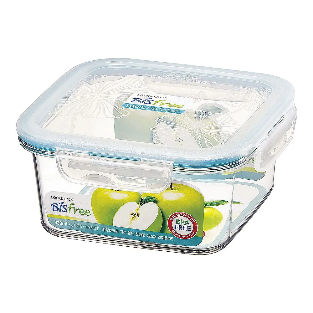 62-6389-84 L&L Table Top Container Square LBF251