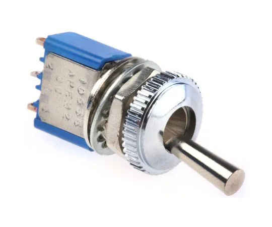 63-7440-25 APEM Single Pole Double Throw (SPDT) Toggle Switch, Latching, Panel Mount 106362103