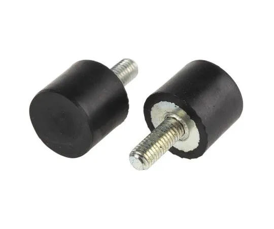 63-7385-42 RS PRO 20mm Shock Mount M8 25mm Diameter 18.4 kg, 38.5 kg Compression Load, Male Only Natural Rubber 162-3213